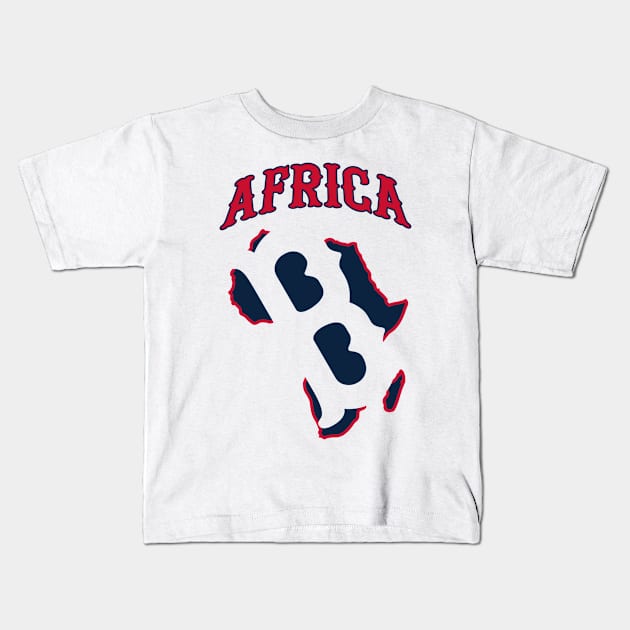 Going To Africa Kids T-Shirt by monotoonz